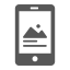Mobile Poster Marketing Tool Icon, mobile,poster