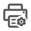 Print Settings Icon, print,settings