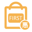 First Item Discount Icon, first item discount,promotion