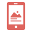 Mobile Poster Icon, marketing,mobile poster