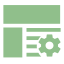 Template Management Icon, shipping,template management