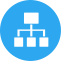 Organization Icon, organization,structure