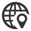 Address to Coordinates Icon, address,coordinates,geolocation