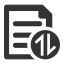 Constant Backfill Icon, constant,backfill,document