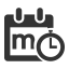 Millisecond Timestamp to Datetime Icon, timestamp,datetime,millisecond