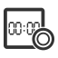 System Current Time Backfill Timestamp Icon, backfill,system time,timestamp
