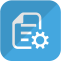 Leave Management Icon, document,leave management,settings