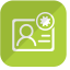 School Management Icon, school management,ID card,plus