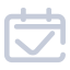 Check - in Icon, calendar,check - in