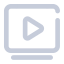 Normal Online Class Icon, normal,online class
