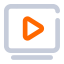 Selected Online Class Icon, online class,selected