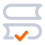 Selected Textbook Selection Icon, textbook,selected