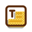 Text Icon, T,text