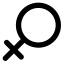 Female Symbol Icon, female,gender