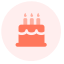 Birthday Expense Icon, birthday,cake,expense