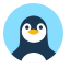 My QQ Login Icon (Light Colored) Icon, QQ login,penguin