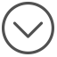 Round Arrow Down Icon, arrow down,round,navigation