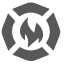 Mini Fire Station Icon, fire station,mini,fire symbol