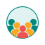 User Groups Icon, user,groups,team