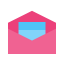 Open Envelope II Icon, email,envelope,open