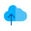 Cloud with Upward Arrow Icon, cloud,upload,storage
