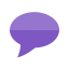 Single Message Bubble Icon, message,chat,bubble
