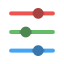 Controls Icon, controls,dots,web