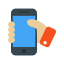 Holding Smartphone Icon, smartphone,holding,web