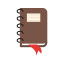 Notebook Icon, notebook,ribbon,web
