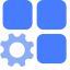 Customer Module Configuration Icon, customer module configuration,gas configuration