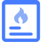 Gas Usage Report Icon, gas usage report,gas report