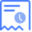 Historical Bill Icon, historical bill,gas bill