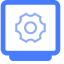 Meter Configuration Icon, meter configuration,gas configuration