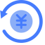 Refund Icon, gas refund,refund