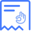 Settle Bill Icon, settle bill,gas bill