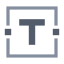 Text Icon, text,editing