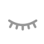 Invisible Icon, invisible,eyelash