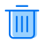 Trash Icon, medical delete,trash