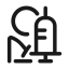 HPV Vaccine Icon, HPV vaccine,medical,vaccine