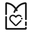 Personal File Icon, personal file,health record,heart