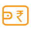 Wallet with Rupee Icon, rupee,wallet