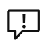 Feedback Icon, exclamation,feedback