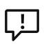 Feedback Icon, exclamation,feedback