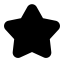 Bold Filled Collect Icon, bold,collect,filled,star