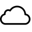 iOS Cloud Outline Icon, cloud,outline