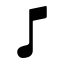 iOS Musical Note Icon, music,note