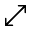 iOS Resize Icon, arrows,resize