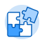 Connect Dashboard Applet Icon, connect dashboard,integration,puzzle