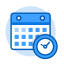 Enter Time Applet Icon, attendance,calendar,enter time