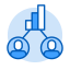 Performance Reviews Icon, graph,performance,reviews